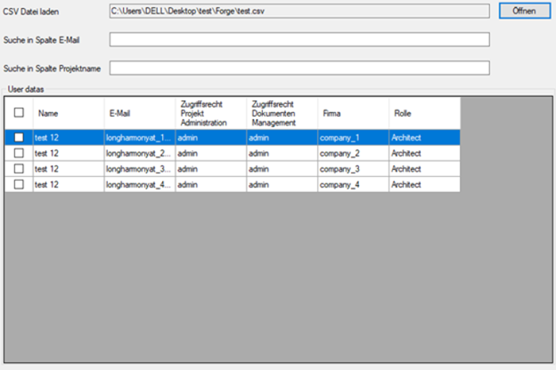BIM360 web app