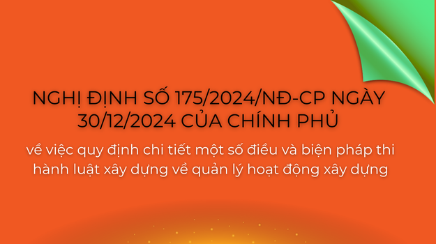 Nghị định số 175/2024/NĐ-CP ngày 30/12/2024
