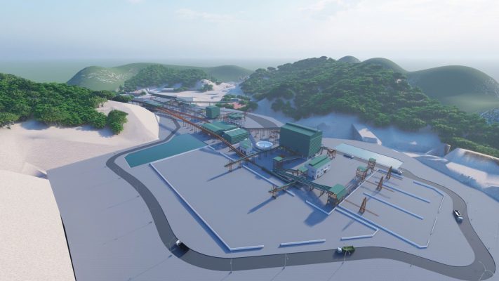 Mô hình BIM - nhà máy tuyển than Nam Mẫu