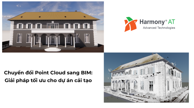 Chuyển point cloud sang BIM